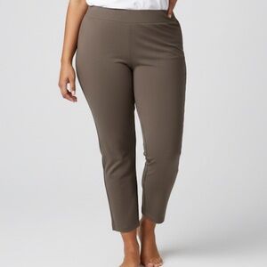 😍SHOW SPECIAL - LIFT TUCK TECHNOLOGY Tan Pull On Pants estimated size Large